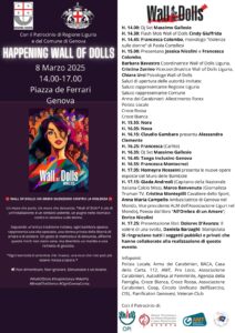 Wall of Dolls 8 marzo 2025 programma