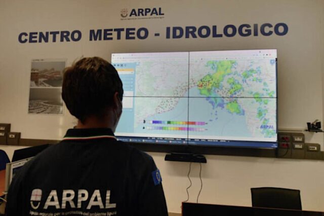 Arpal, emessa prima allerta meteo 2025 per valanghe